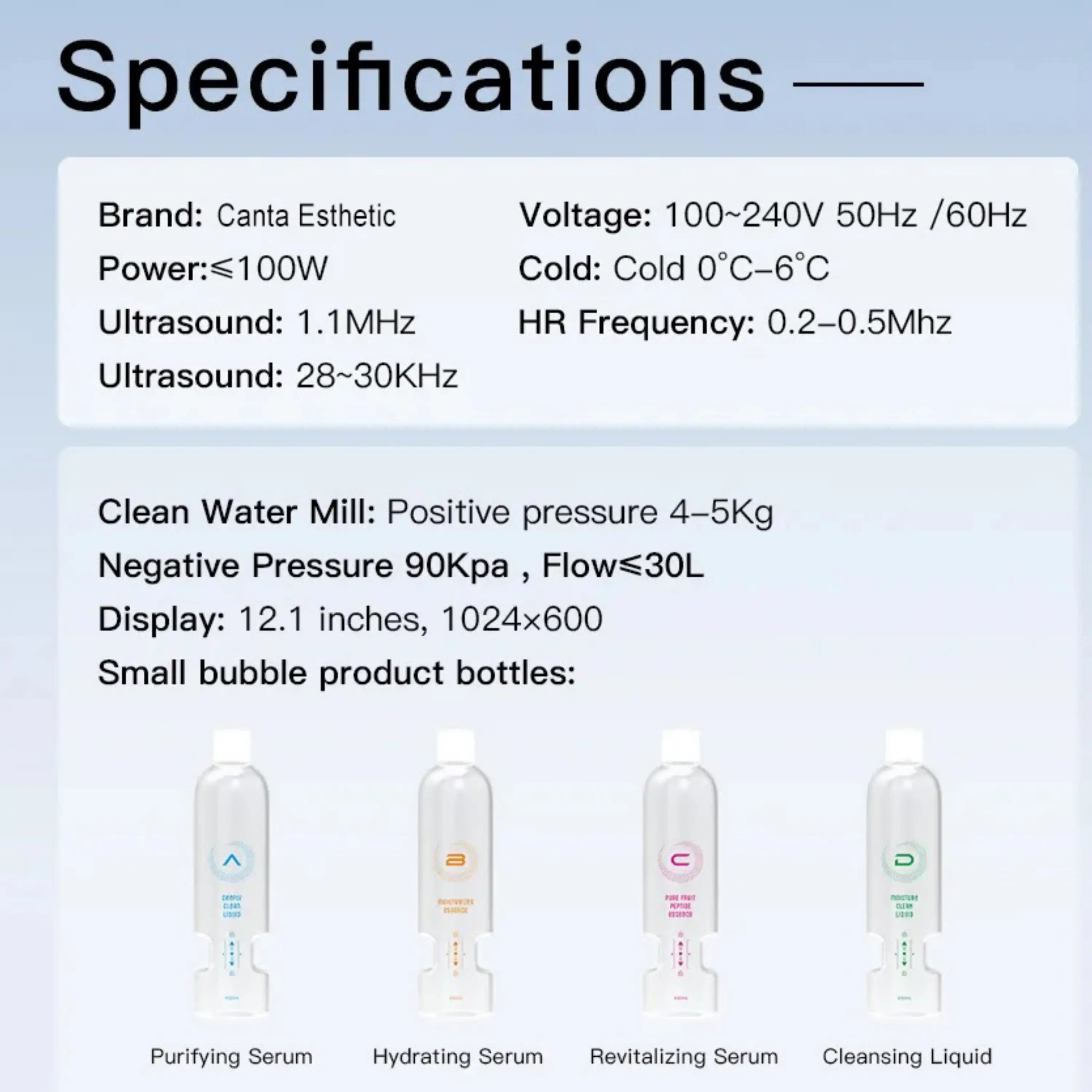 17 in 1 Hydra Skin Care System Facial Machine Elite - Image 7