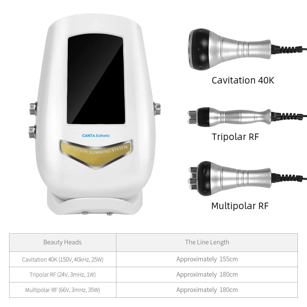 3-in-1 40K Ultrasonic Cavitation Body Sculpting Machine - Image 3