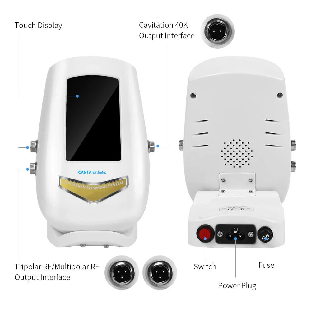 3-in-1 40K Ultrasonic Cavitation Body Sculpting Machine - Image 4