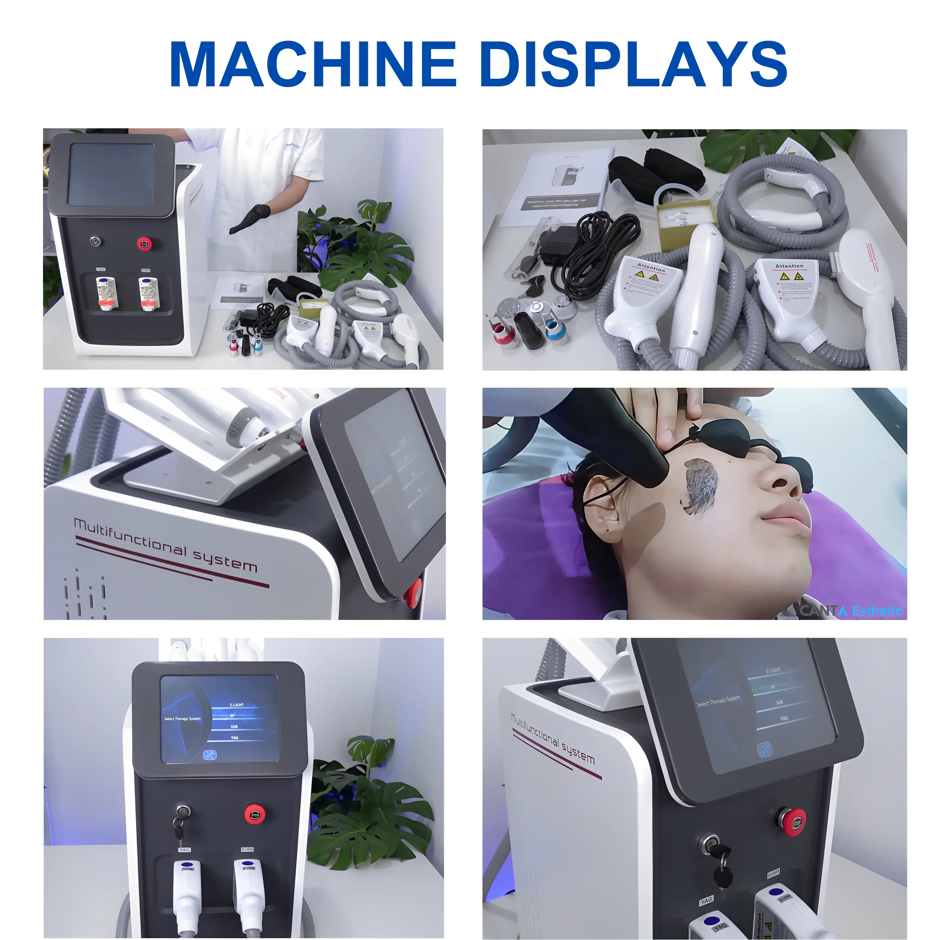 3-in-1 Laser Machine for Hair Removal + Tattoo Removal + E-Light Skin Rejuvenation - Image 7