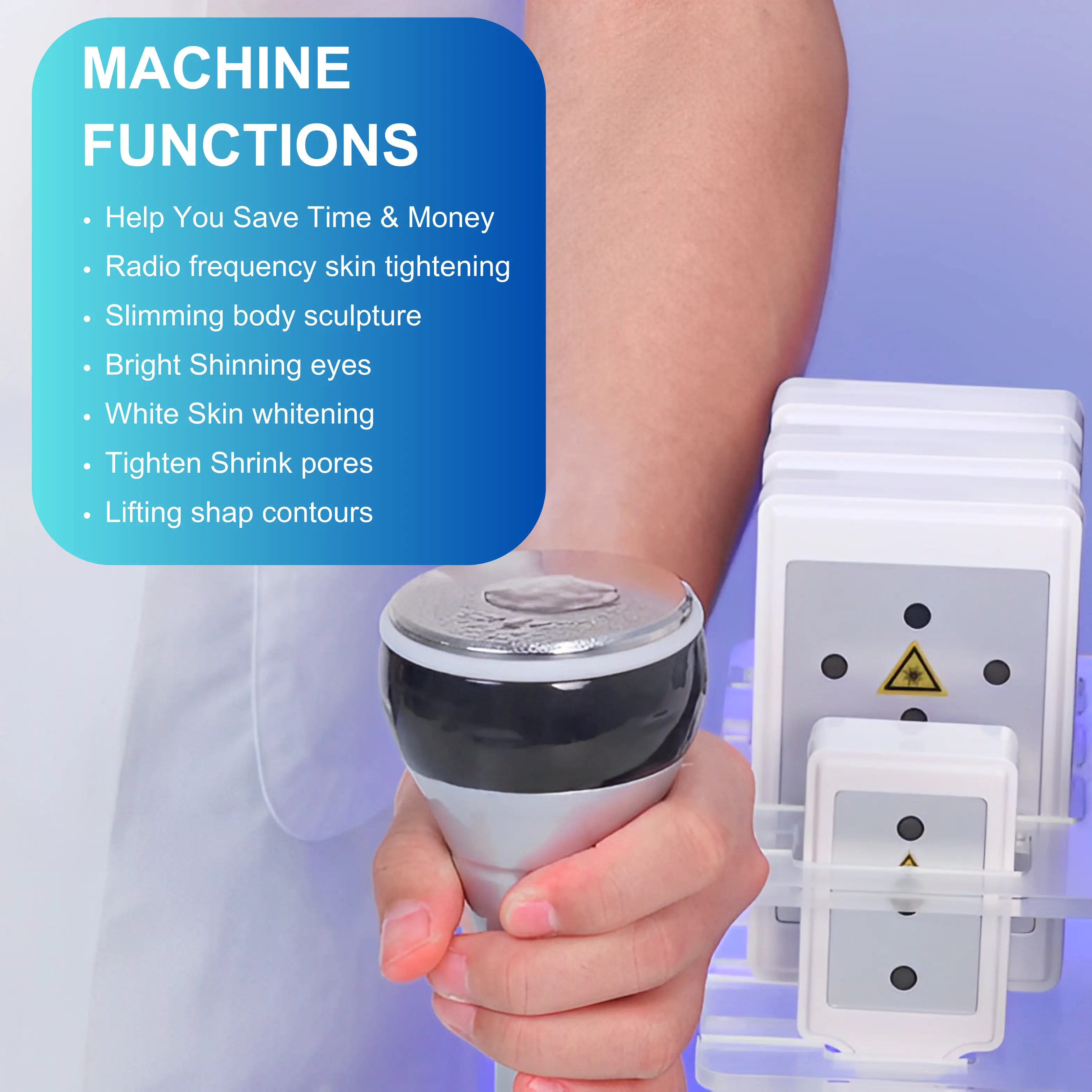 40K Cavitation Machine 6 In 1 For Fat Blasting - Image 3