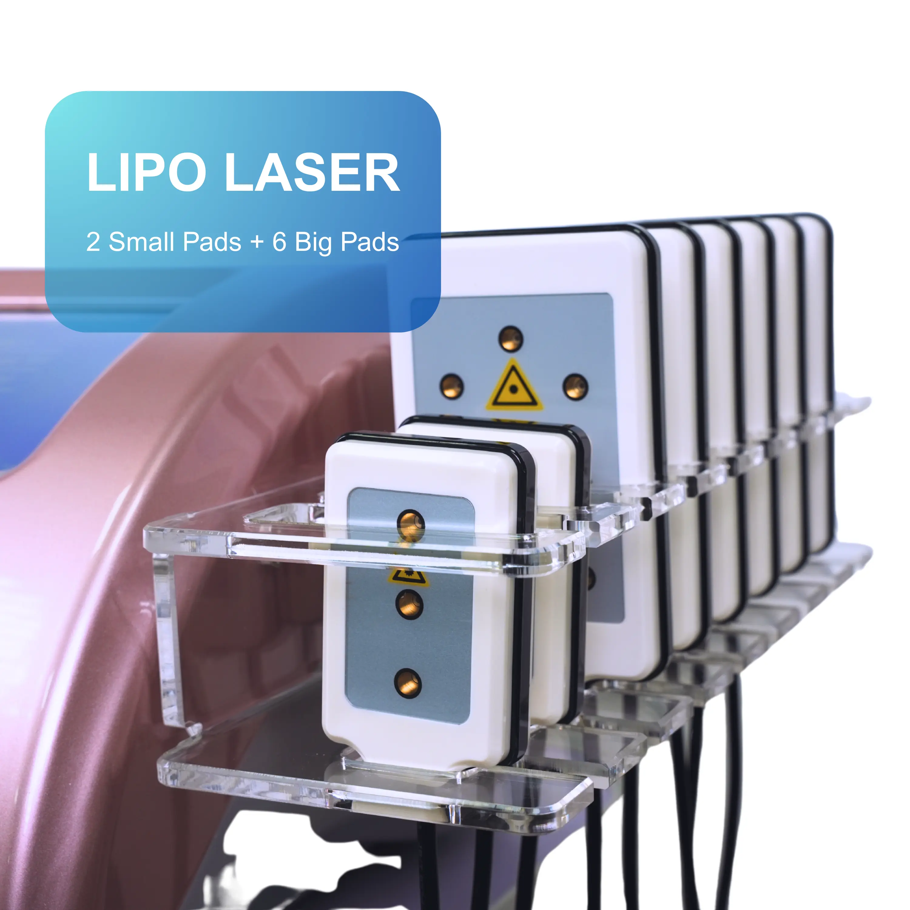 40K Lipo Laser Cavitation Machine Rose Gold - Image 3