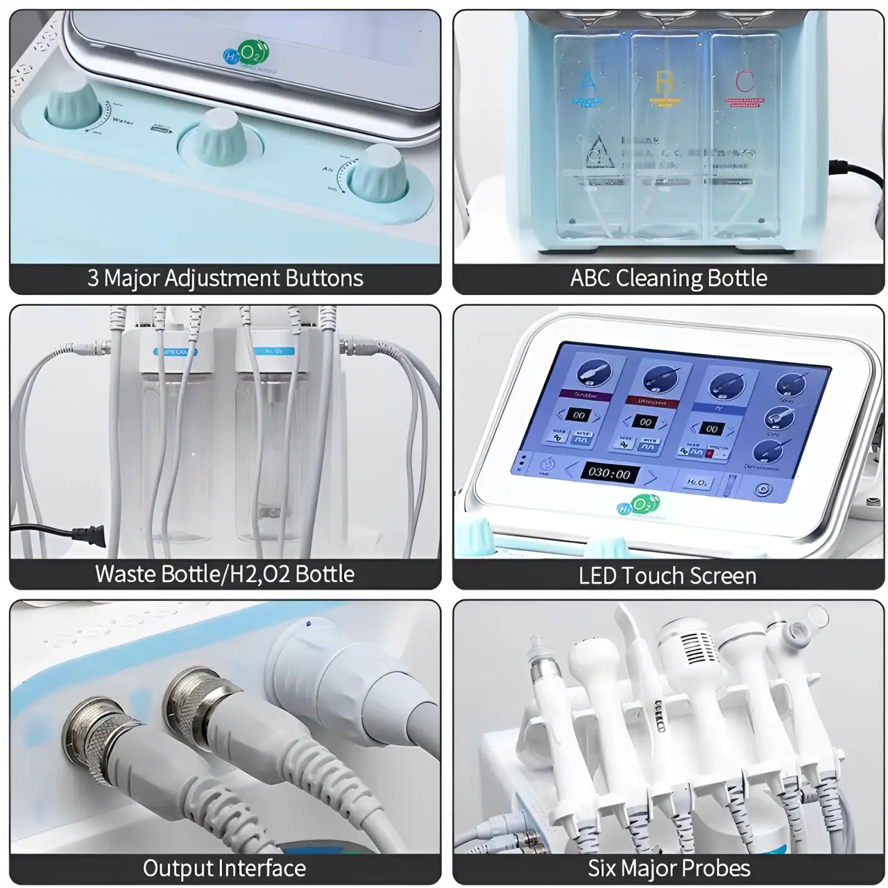 4th Gen Hydro Dermabrasion Facial Machine 6 in 1 - Image 6