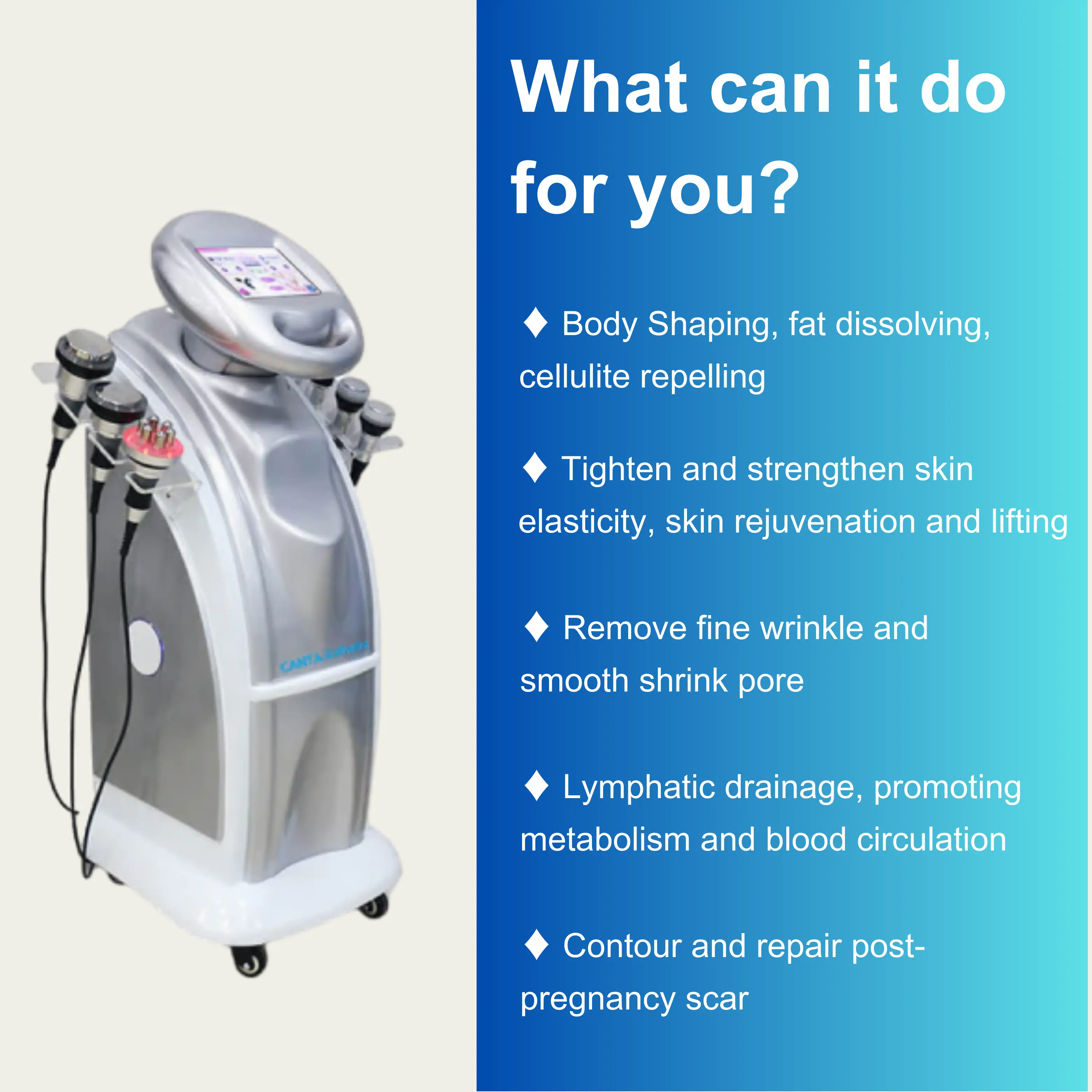 40K Cavitation Machine Slimming Professional Elite - Image 7