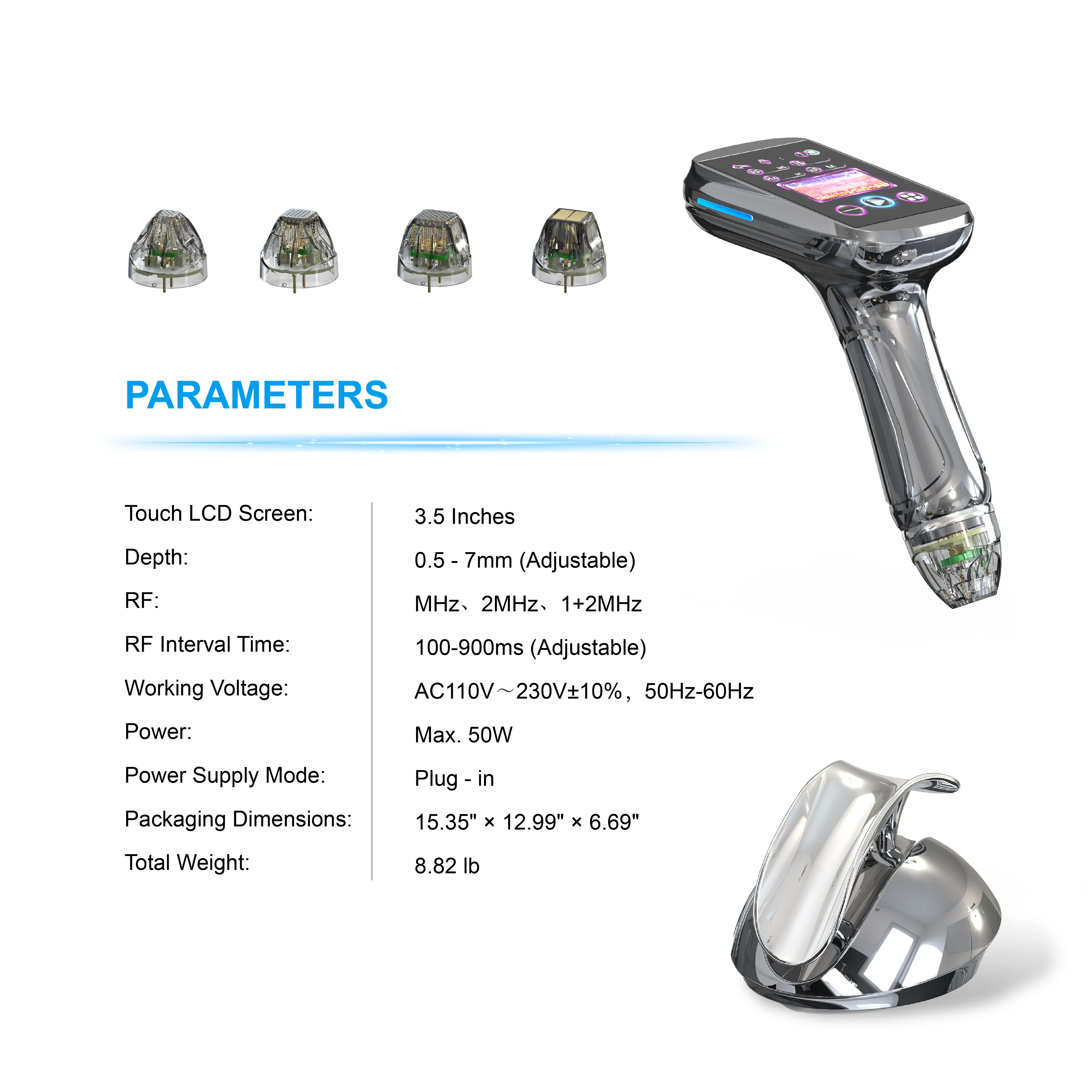 DermaLuxe Gold RF Microneedling Machine - Image 4