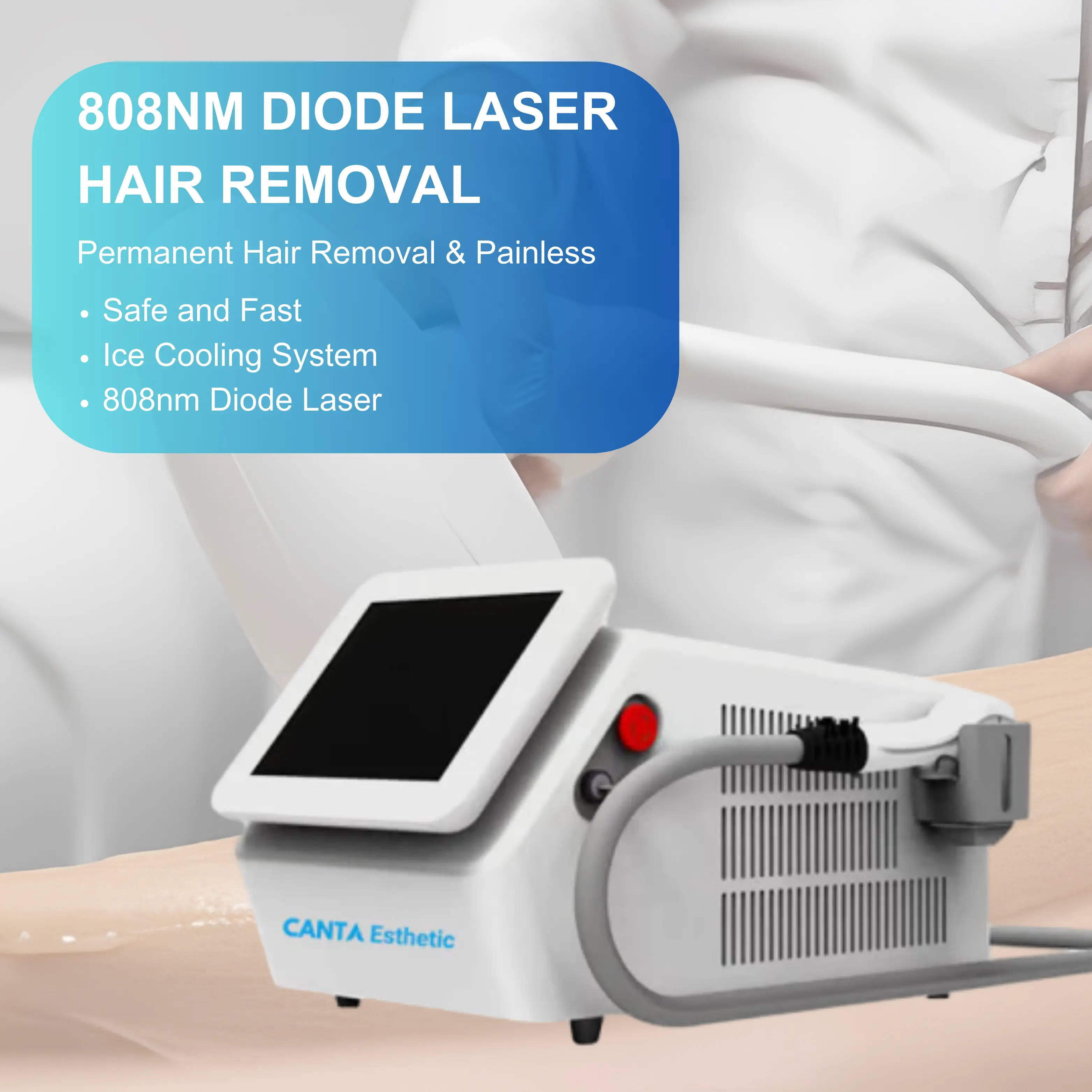 Diode Laser for Hair Removal Quikim 3 Wavelength - Image 3