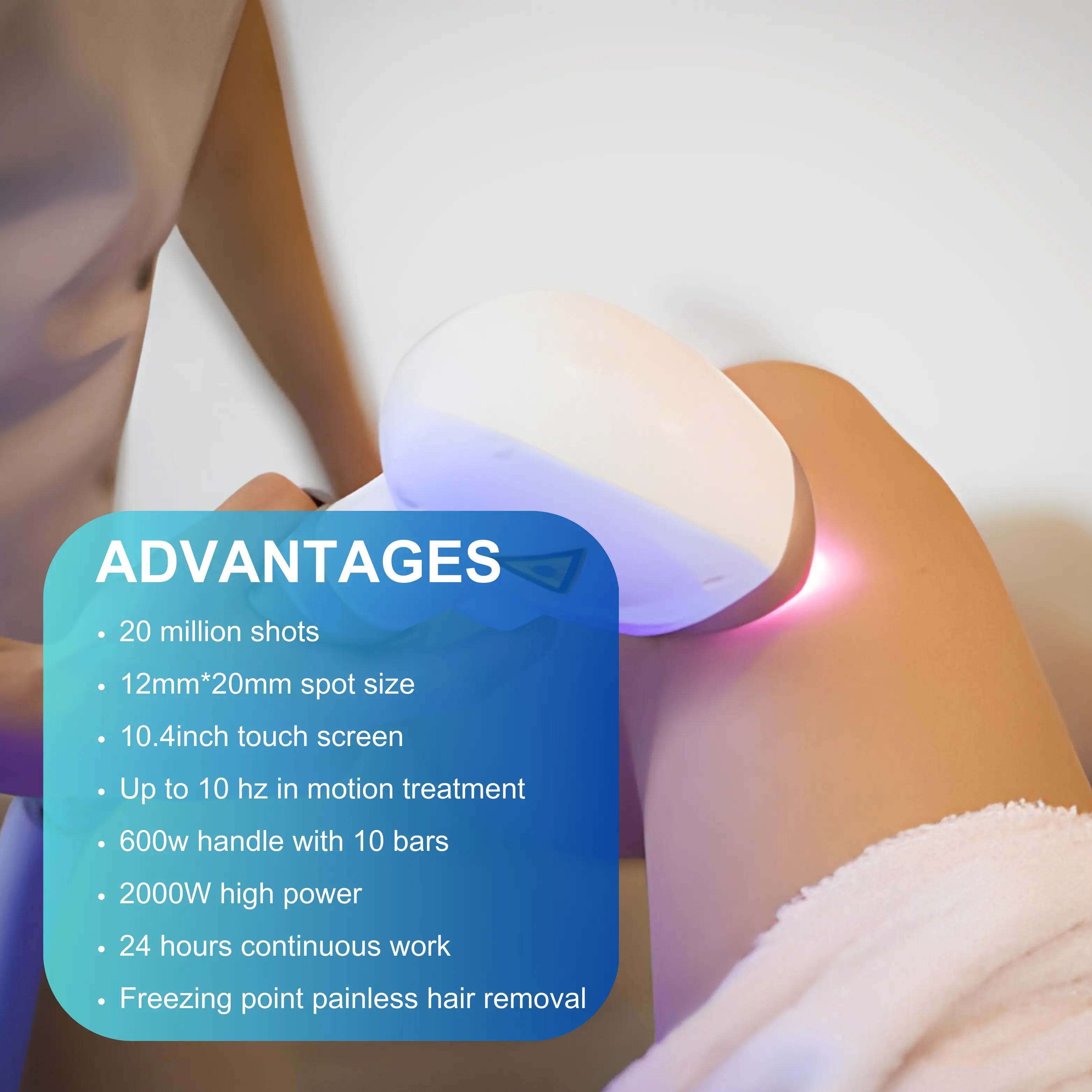 Diode Laser for Hair Removal Quikim 3 Wavelength - Image 6