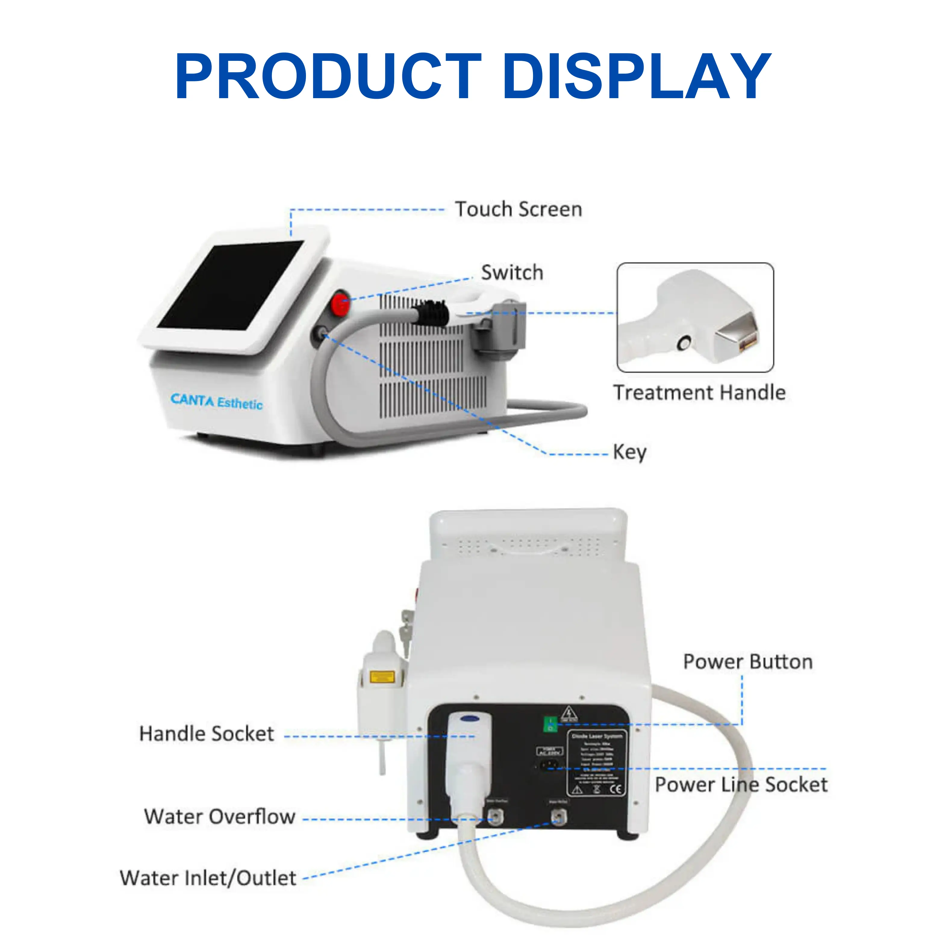 Diode Laser for Hair Removal Quikim 3 Wavelength - Image 7