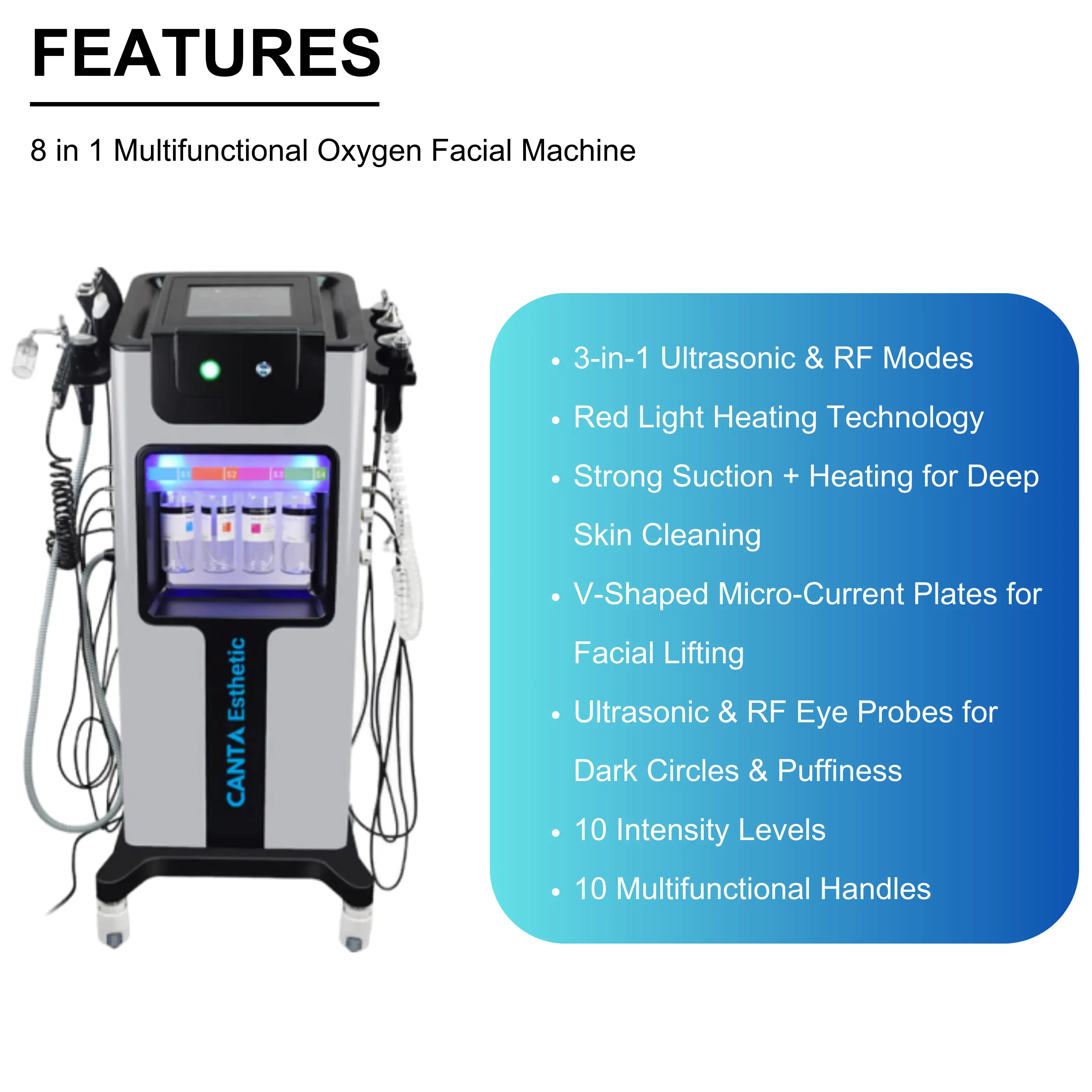Hydro Dermabrasion Machine Black Pearl - Image 3