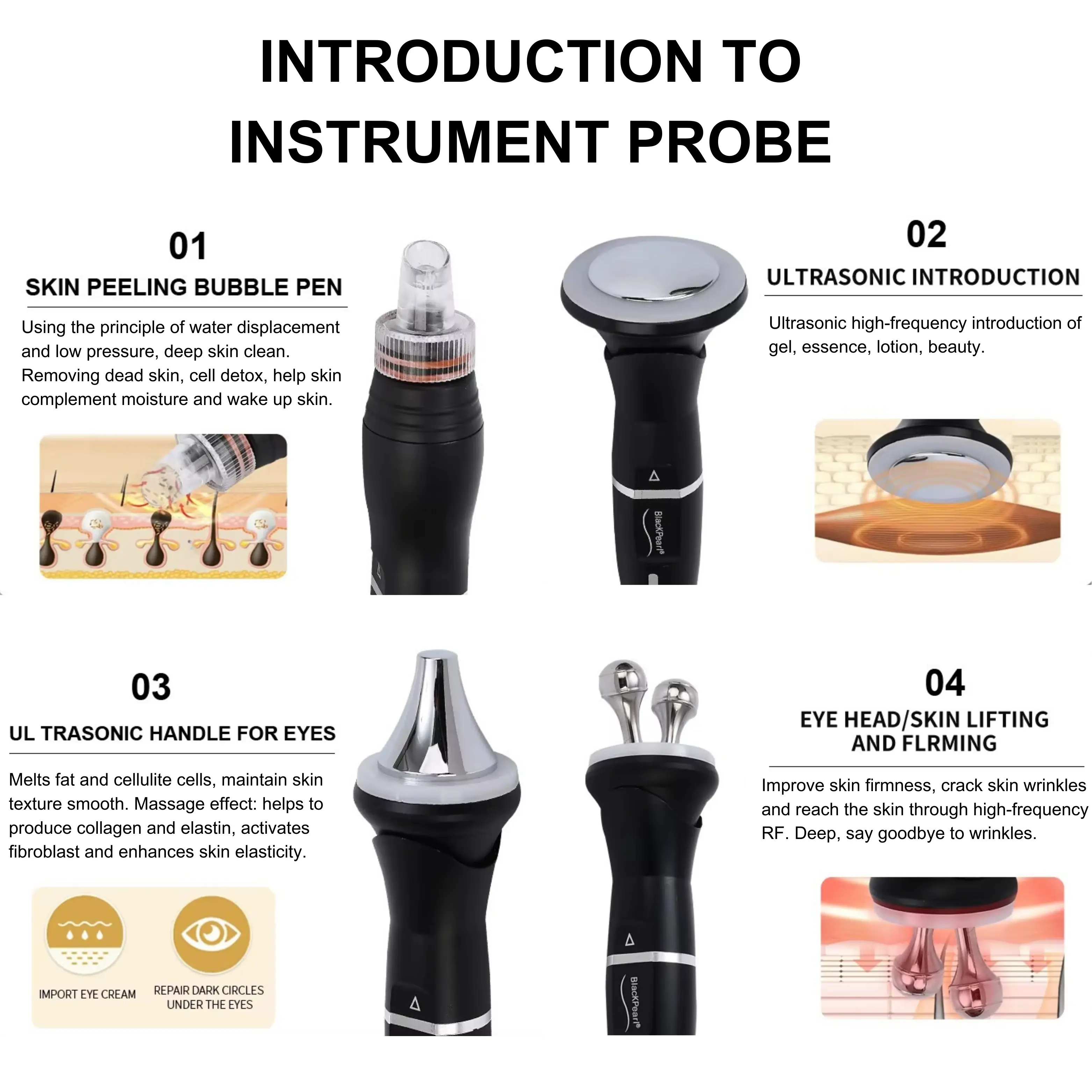 Hydro Dermabrasion Machine Black Pearl - Image 5
