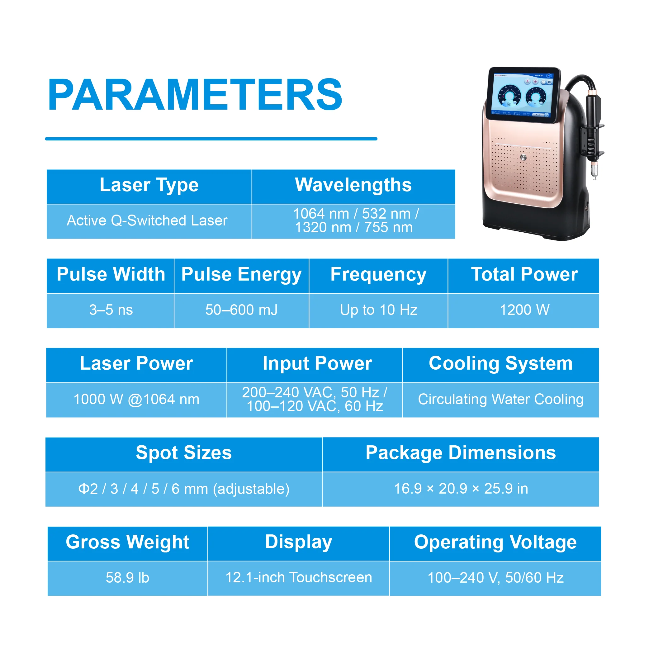 PicoVera Q-Switched Laser Tattoo Removal System - Image 5
