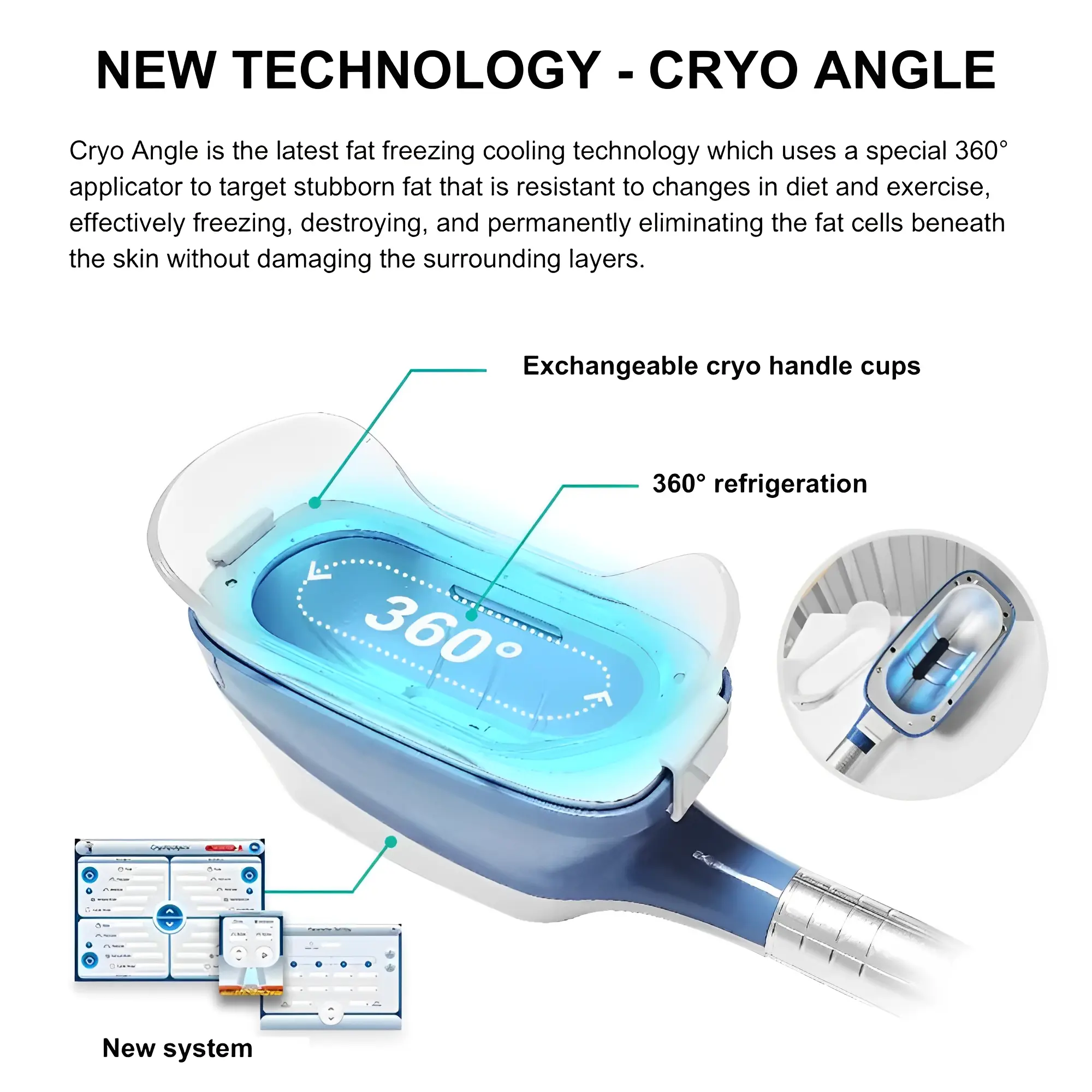 Portable Cryolipolysis Machine X360 - Image 4