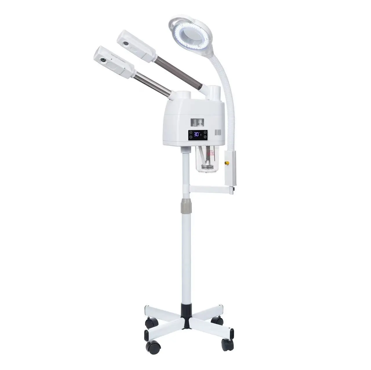 Professional 3-in-1 Hot & Cold Facial Steamer with LED Light