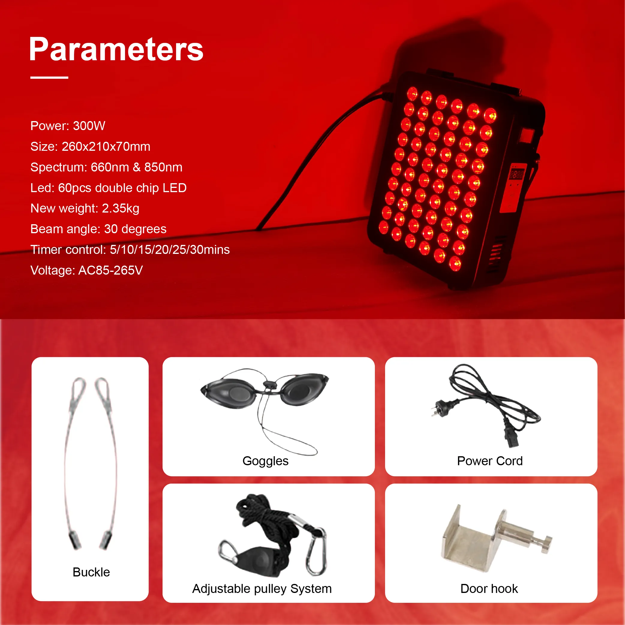 Red And Near Infrared Light GlowPro - Image 6