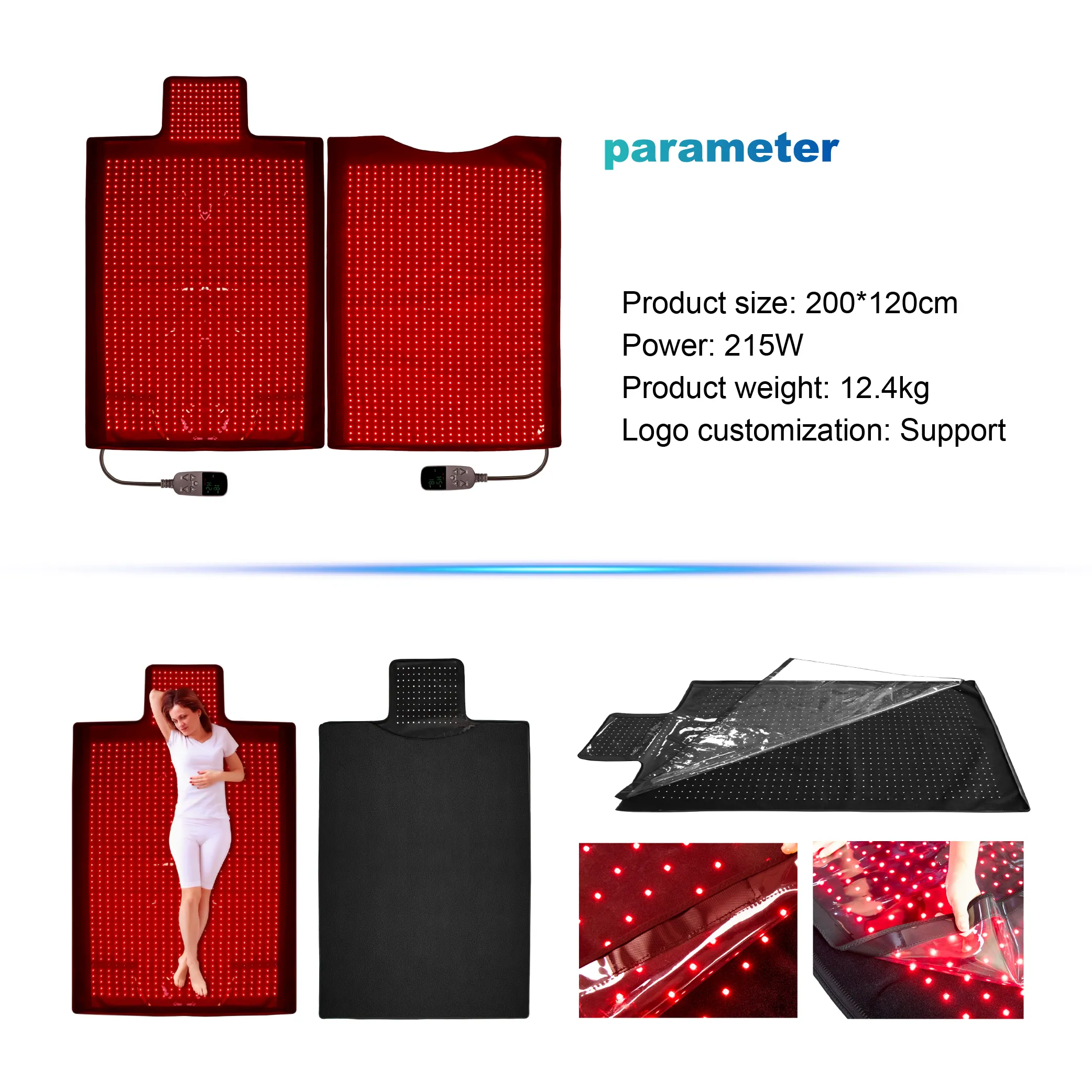 Red And Near Infrared Light Therapy Mat For Full Body - Image 6